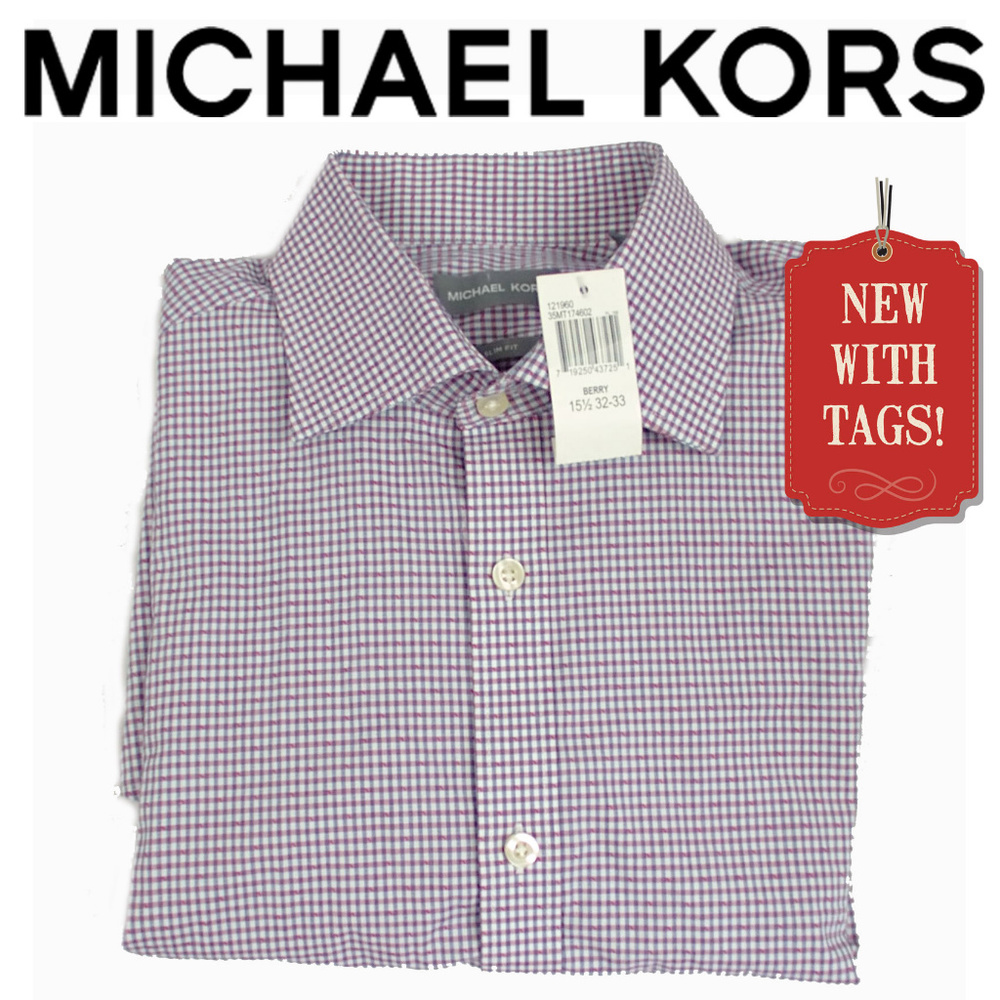 NWT Michael Kors Dress Shirt, Oxford Button Up